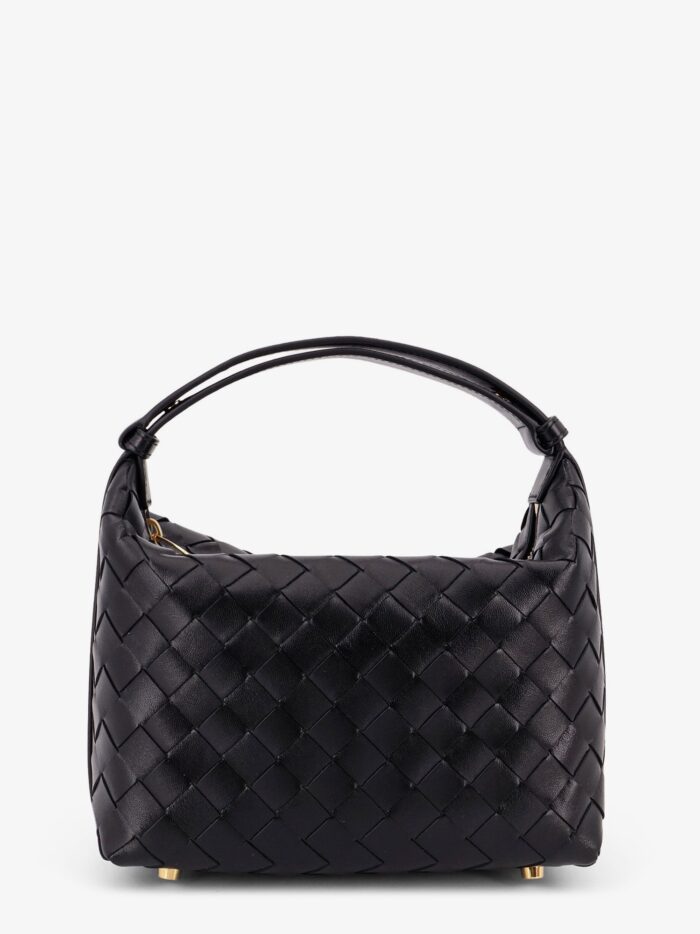 Bottega Veneta Wallace Leather Shoulder Bag With Intrecciato Motif