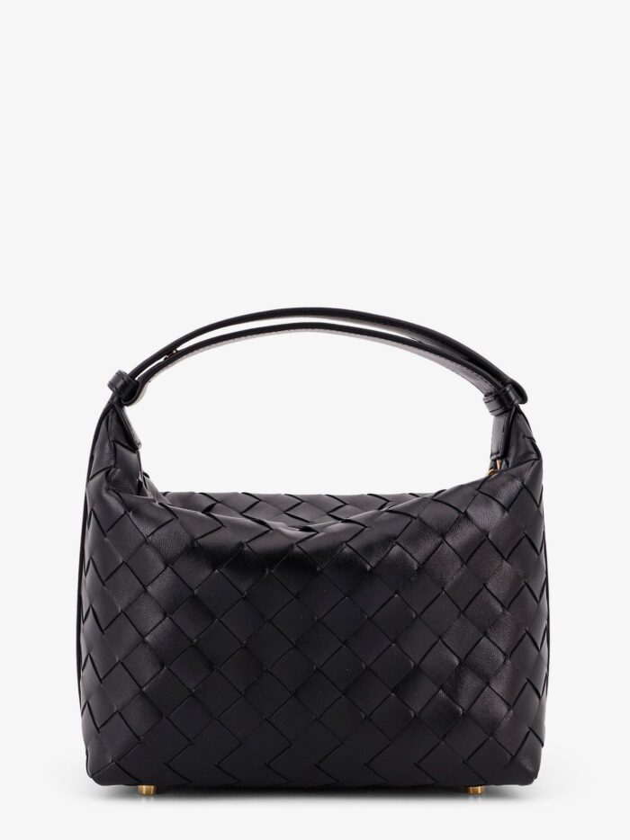 Bottega Veneta Wallace Leather Shoulder Bag With Intrecciato Motif