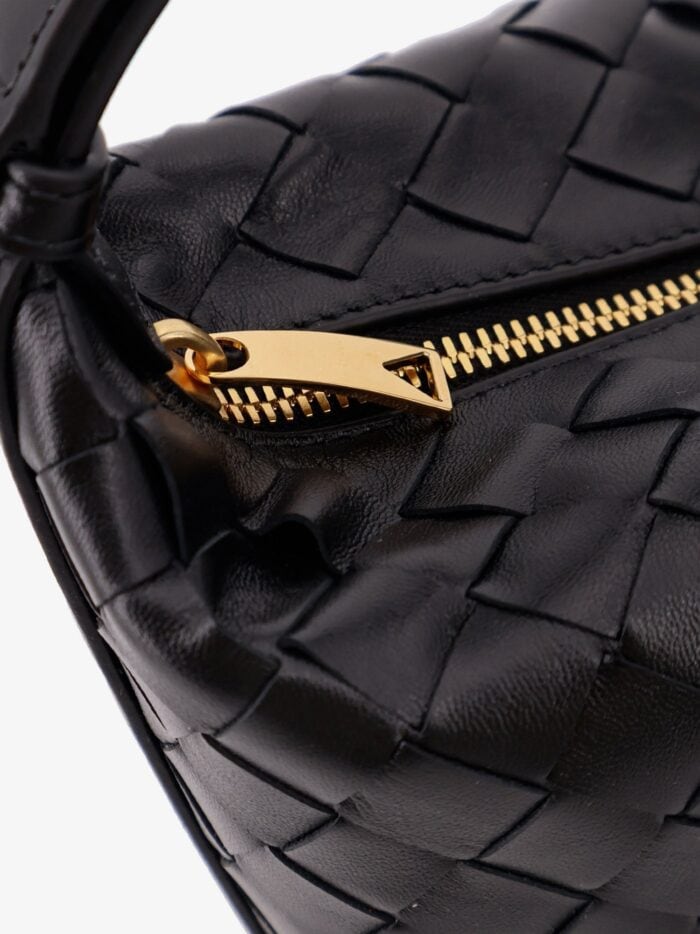 Bottega Veneta Wallace Leather Shoulder Bag With Intrecciato Motif