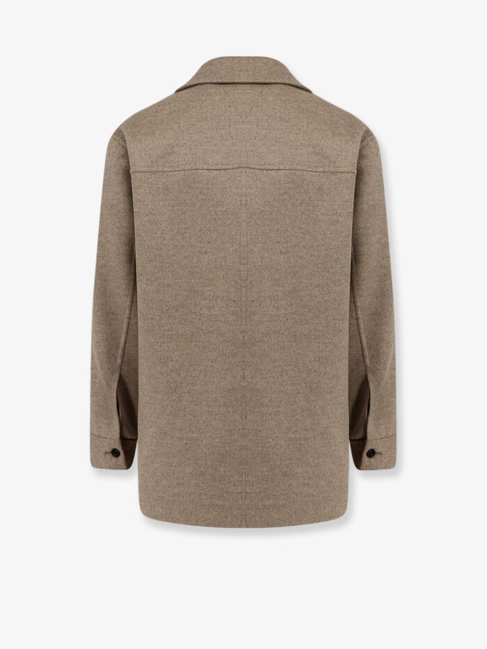 Bottega Veneta Wool And Cashmere Overshirt Coat