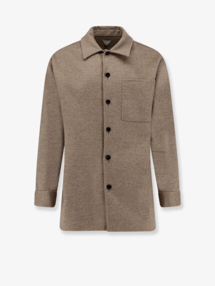 Bottega Veneta Wool And Cashmere Overshirt Coat