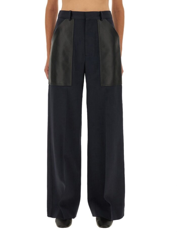 Bottega Veneta WOOL AND COTTON PANTS