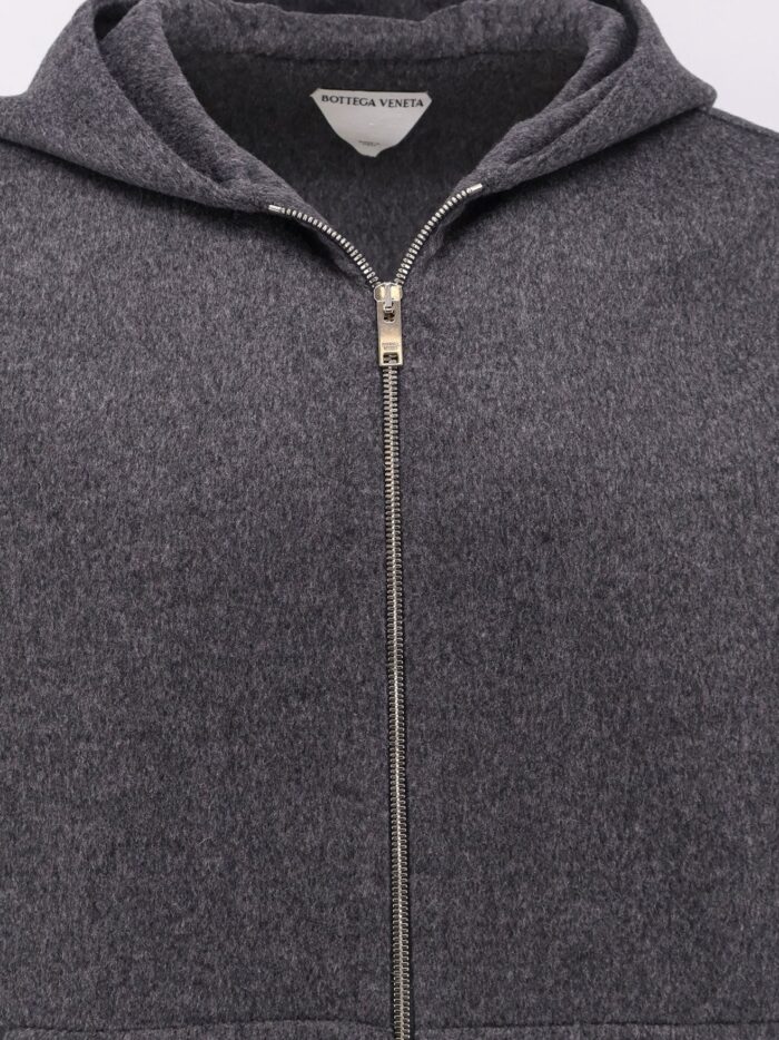 Bottega Veneta Wool Jacket With Hood