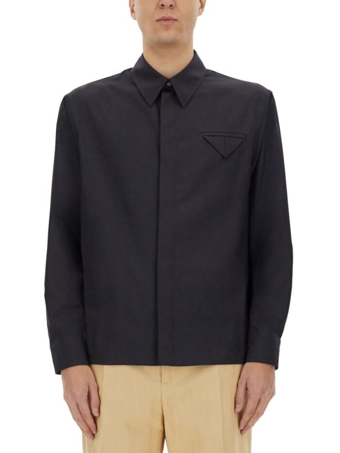 Bottega Veneta WOOL TWILL SHIRT