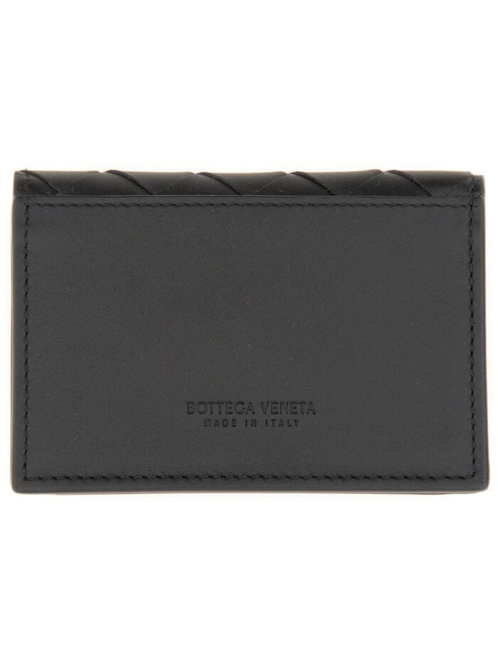 Bottega Veneta WOVEN BUSINESS CARD HOLDER