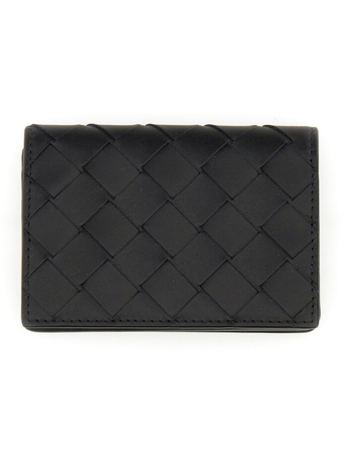 Bottega Veneta WOVEN BUSINESS CARD HOLDER
