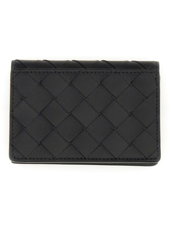 Bottega Veneta WOVEN BUSINESS CARD HOLDER
