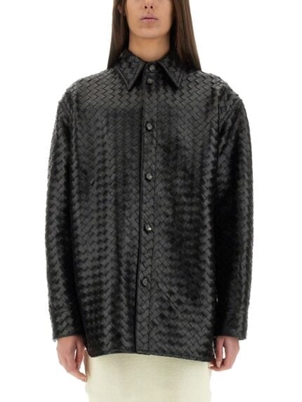 Bottega Veneta WOVEN OVERSHIRT