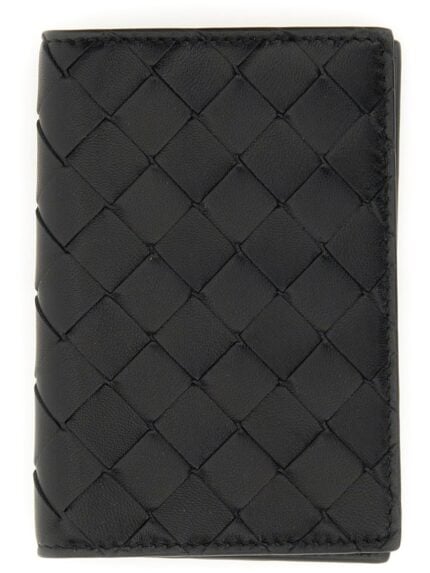 Bottega Veneta WOVEN PASSPORT HOLDER