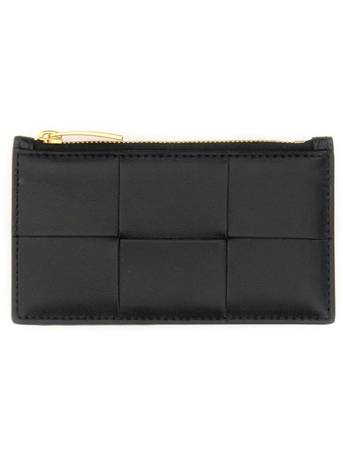 Bottega Veneta ZIPPERED CASSETTE CARD HOLDER