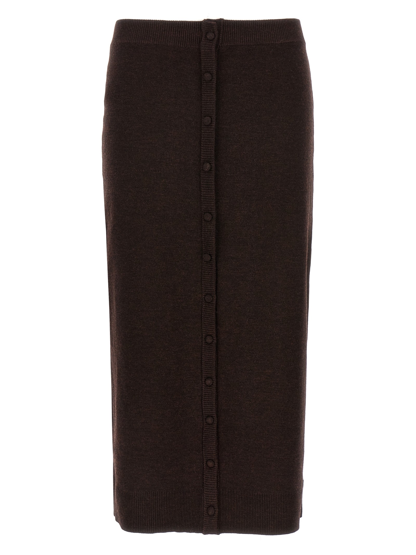 Victoria Beckham 'bottoni' Midi Skirt
