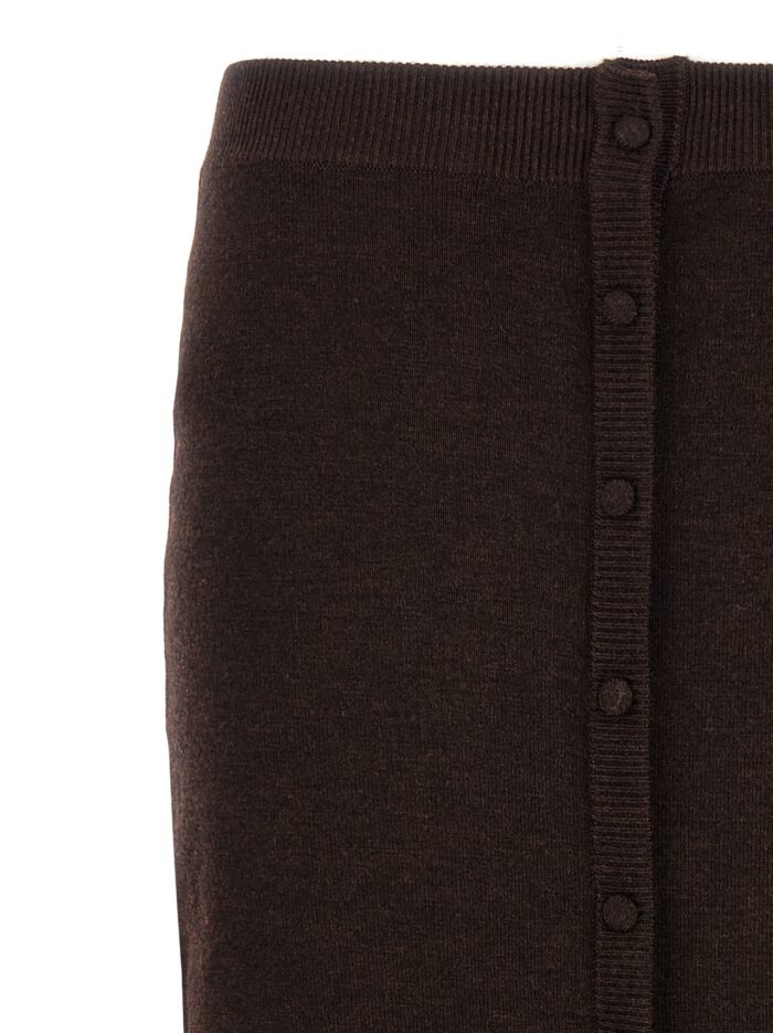 Victoria Beckham 'bottoni' Midi Skirt