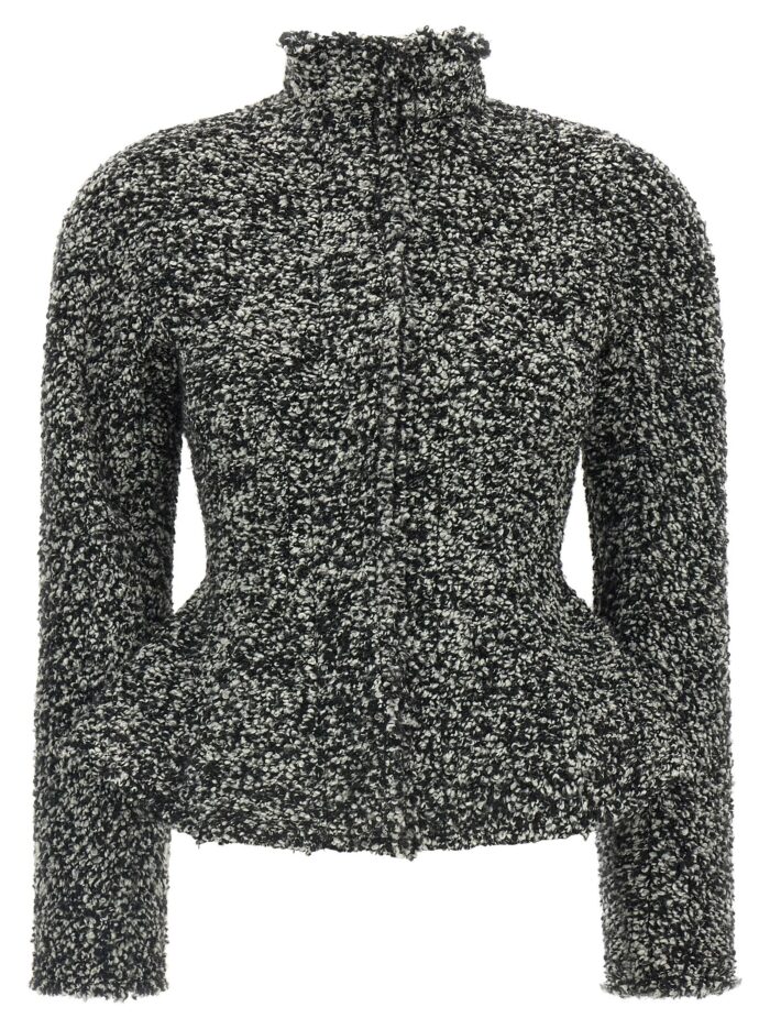 alberta ferretti bouclé blazer Alberta Ferretti Bouclé Blazer