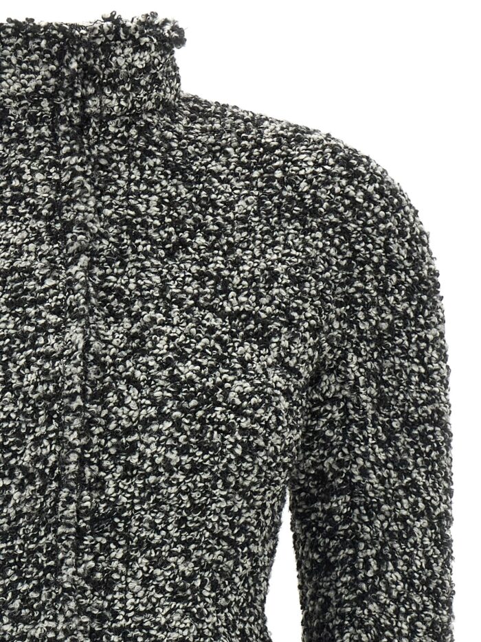 Alberta Ferretti Bouclé Blazer