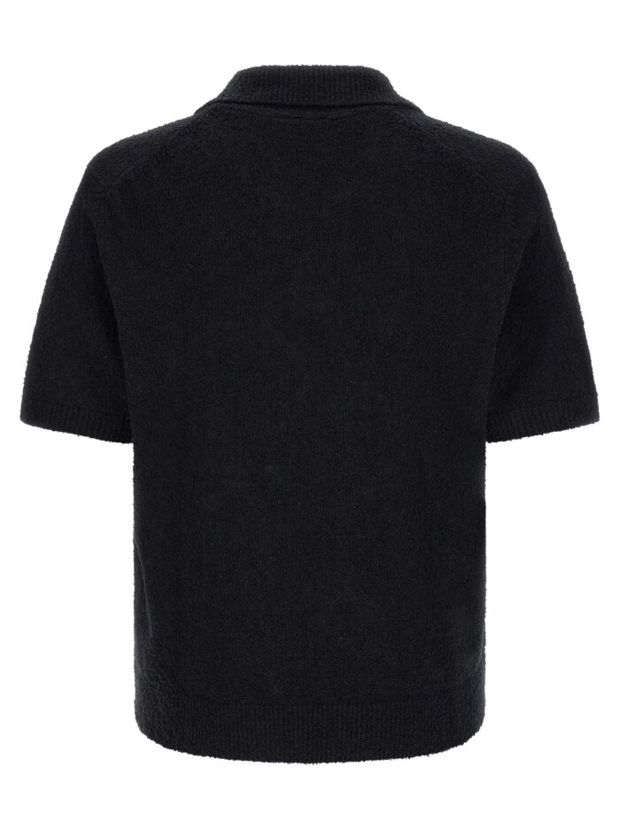 Lacoste Bouclé Knitted Polo Shirt
