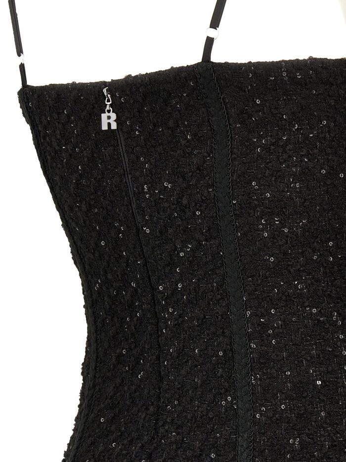 ROTATE BIRGER CHRISTENSEN Bouclé Midi Dress