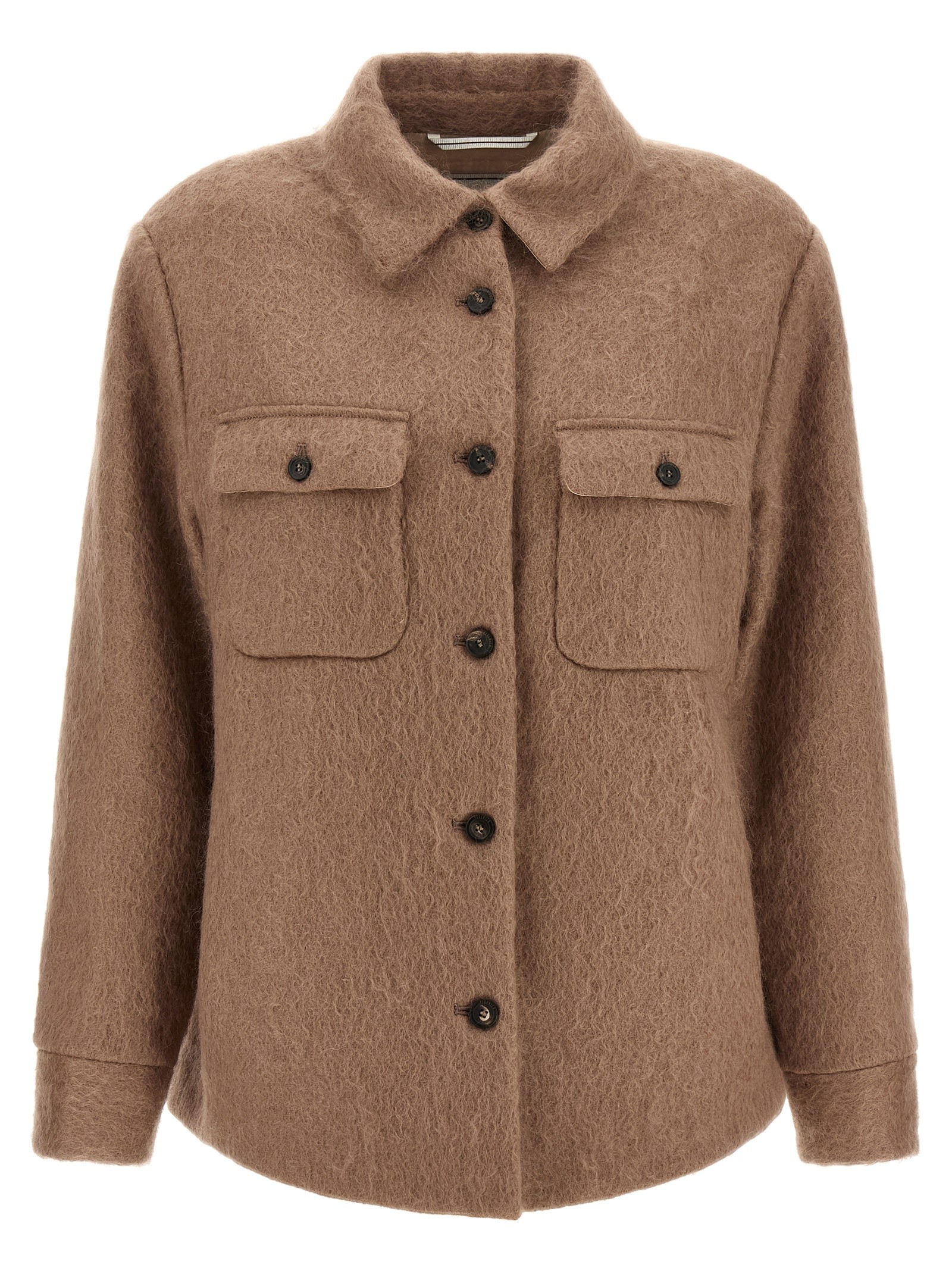 PESERICO Bouclé Overshirt