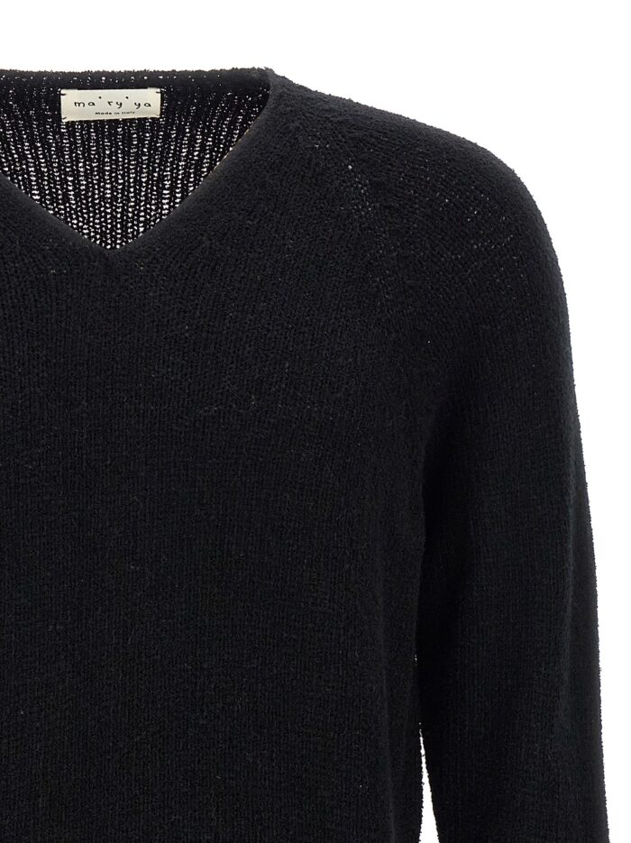 MA'RY'YA Bouclé Sweater