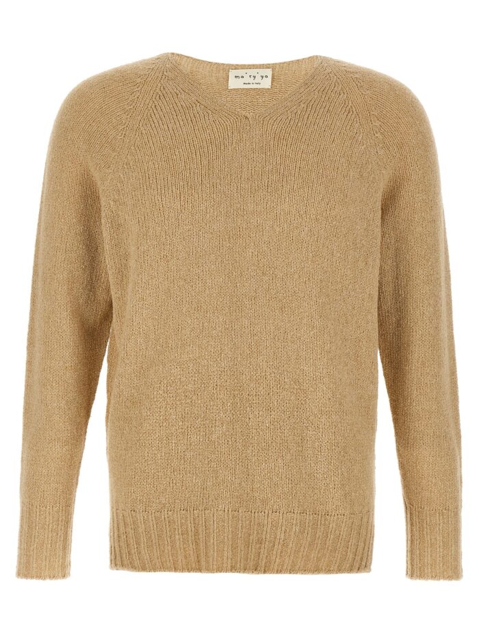 ma'ry'ya bouclé sweater MA'RY'YA Bouclé Sweater