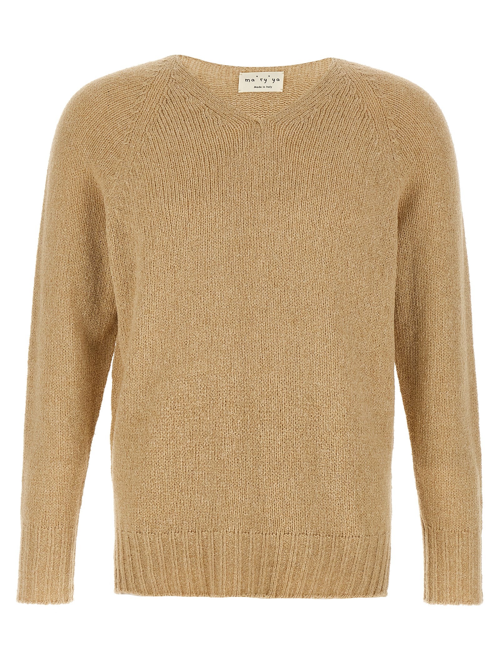 MA'RY'YA Bouclé Sweater
