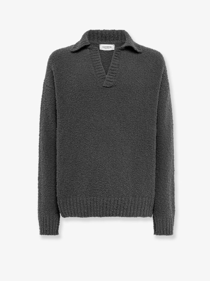 laneus bouclè texture sweater Laneus Bouclè Texture Sweater