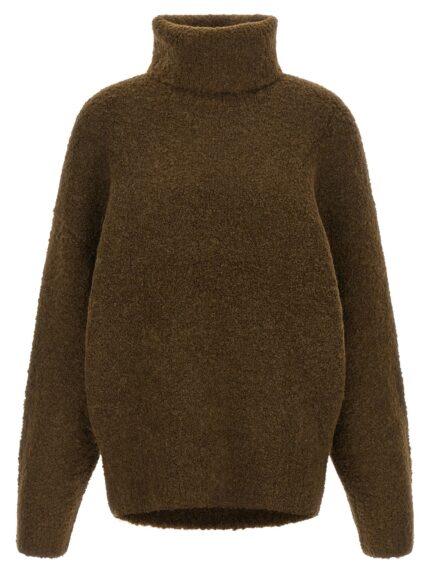 TOTEME Bouclé Turtleneck Sweater