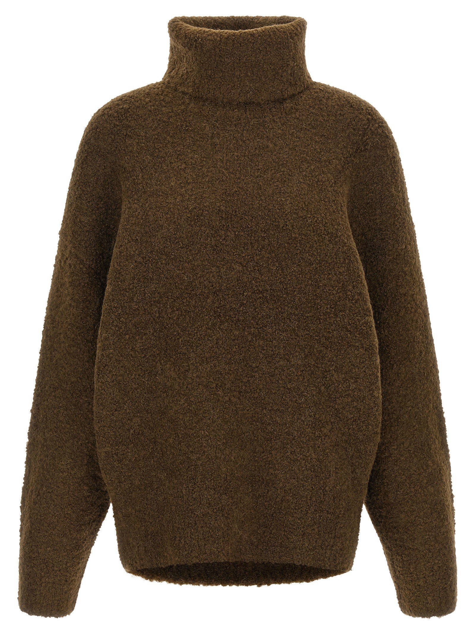 TOTEME Bouclé Turtleneck Sweater