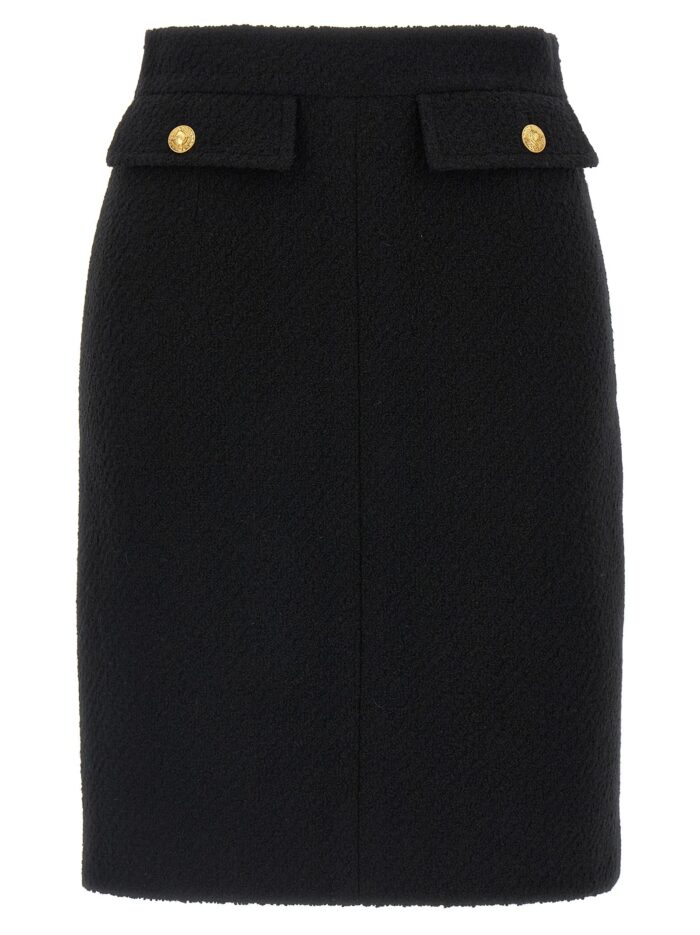 chloÉ bouclé wool skirt CHLOÉ Bouclé Wool Skirt