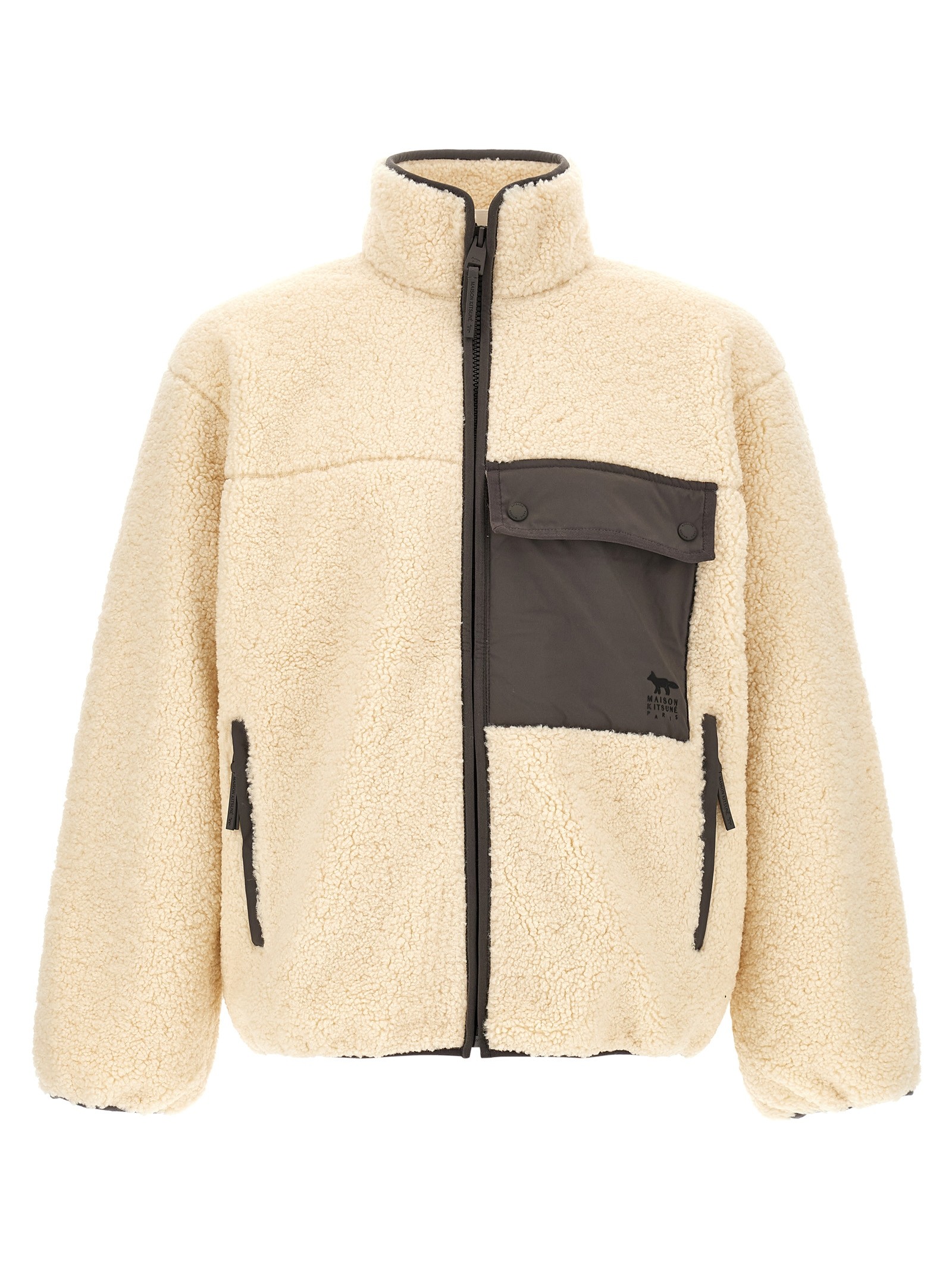Maison Kitsune Bouclette Fleece Jacket