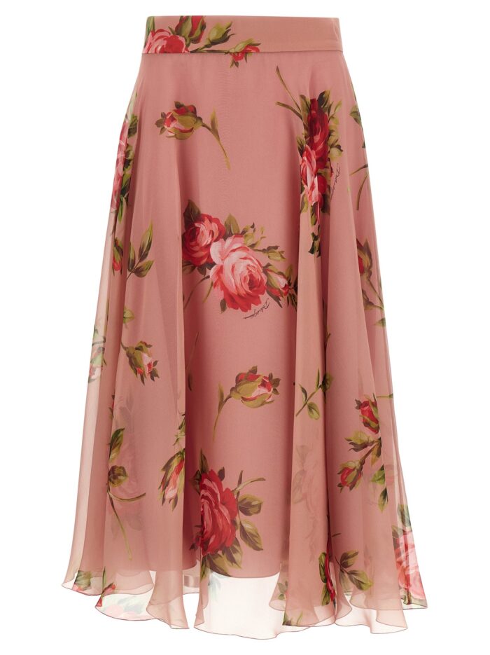 dolce & gabbana 'bouquet rose' skirt Dolce & Gabbana 'Bouquet Rose' Skirt