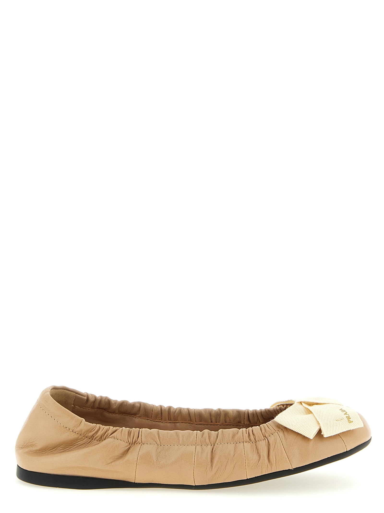 PRADA Bow Ballet Flats