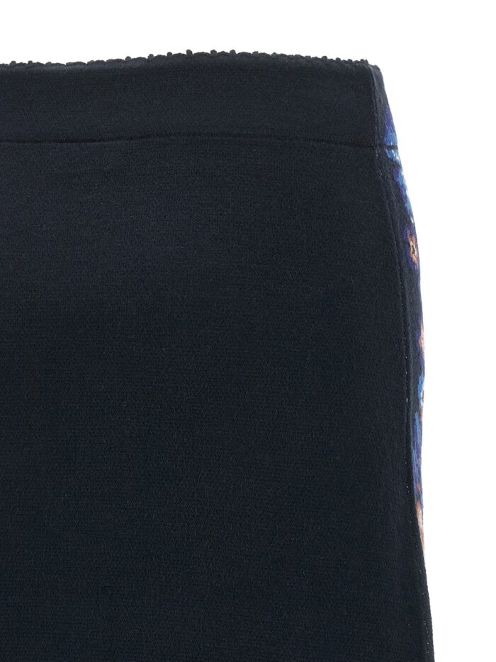FARM RIO 'Bow Garden Knit' Intarsia Skirt