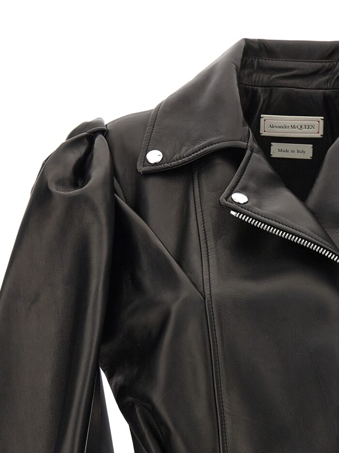 MCQUEEN 'Bow Knot' Biker Vest