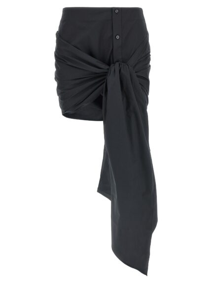 The Attico -bow Skirt