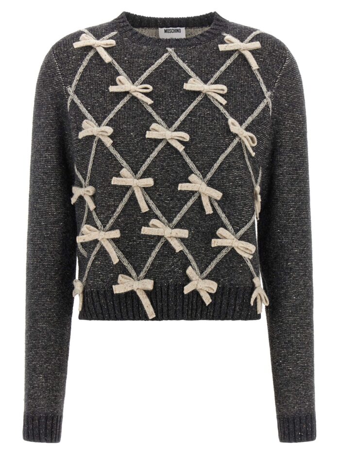 moschino bow sweater Moschino Bow Sweater