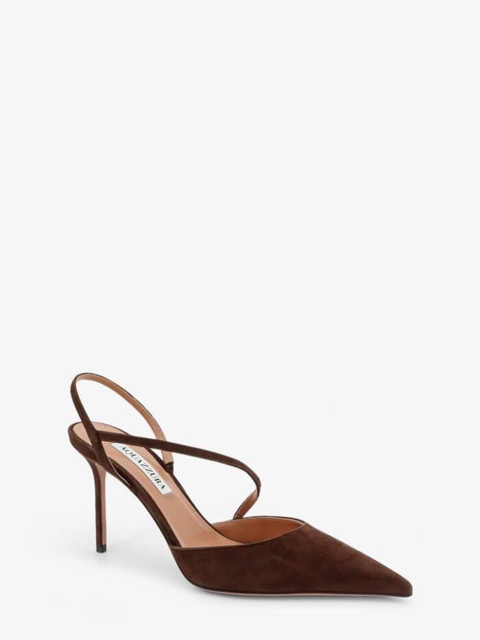 AQUAZZURA Bow Tie Suede Pumps