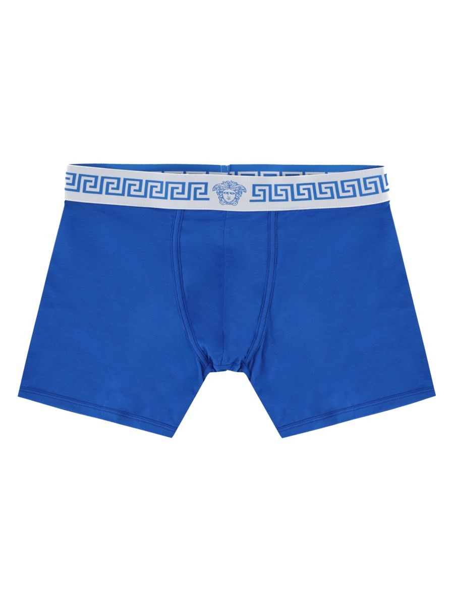 Versace Boxer "Trunk" In Jersey Di Cotone