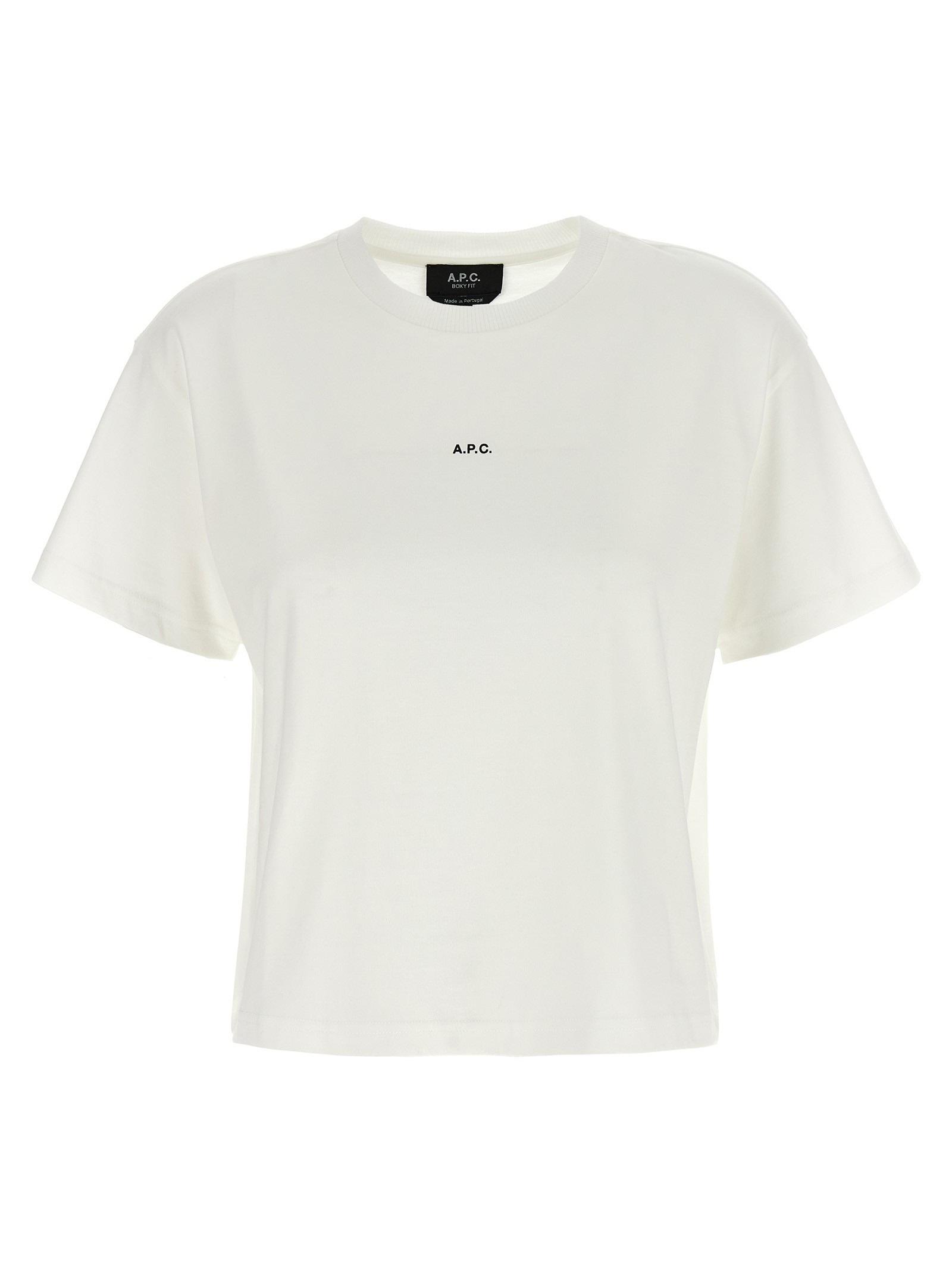 A.P.C. 'Boxy Micro Logo' T-shirt