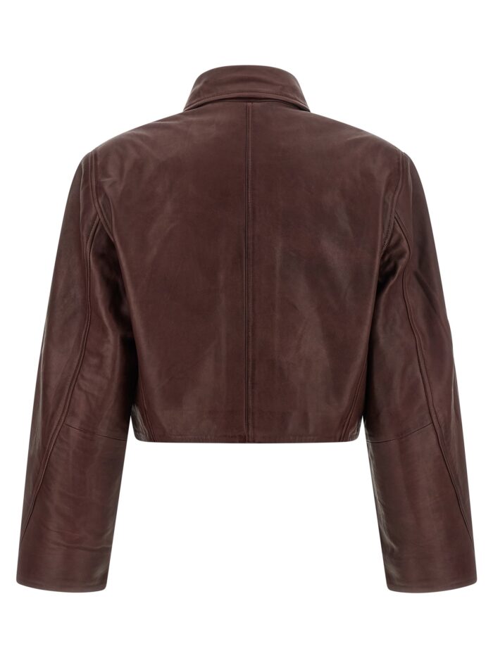 ROTATE BIRGER CHRISTENSEN ' Boxy Square Leather' Jacket
