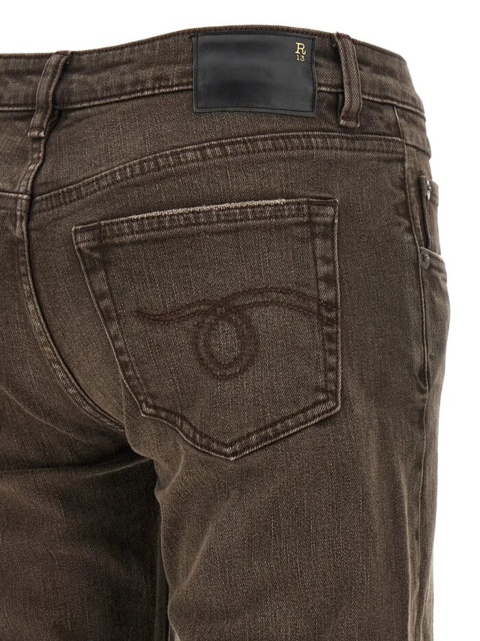R13 'Boy Flare' Denim Jeans