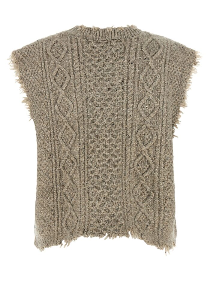 R13 'Boyfriend Cable' Vest