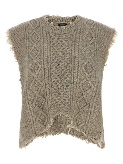 R13 'Boyfriend Cable' Vest
