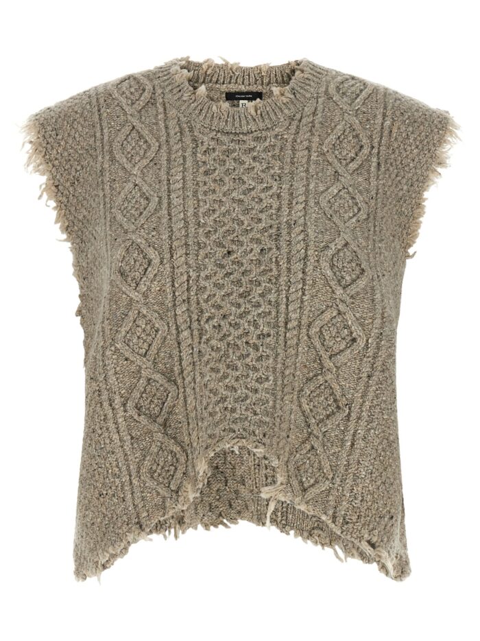 r13 'boyfriend cable' vest R13 'Boyfriend Cable' Vest