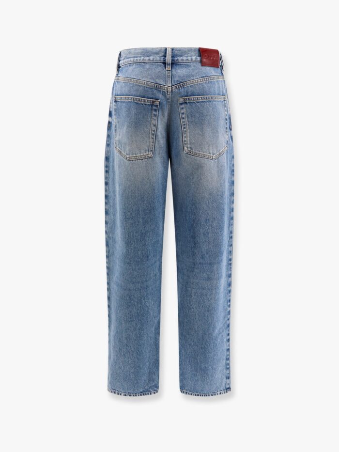 Boyfriend Jeans With Gucci Rosso Ancora Tag