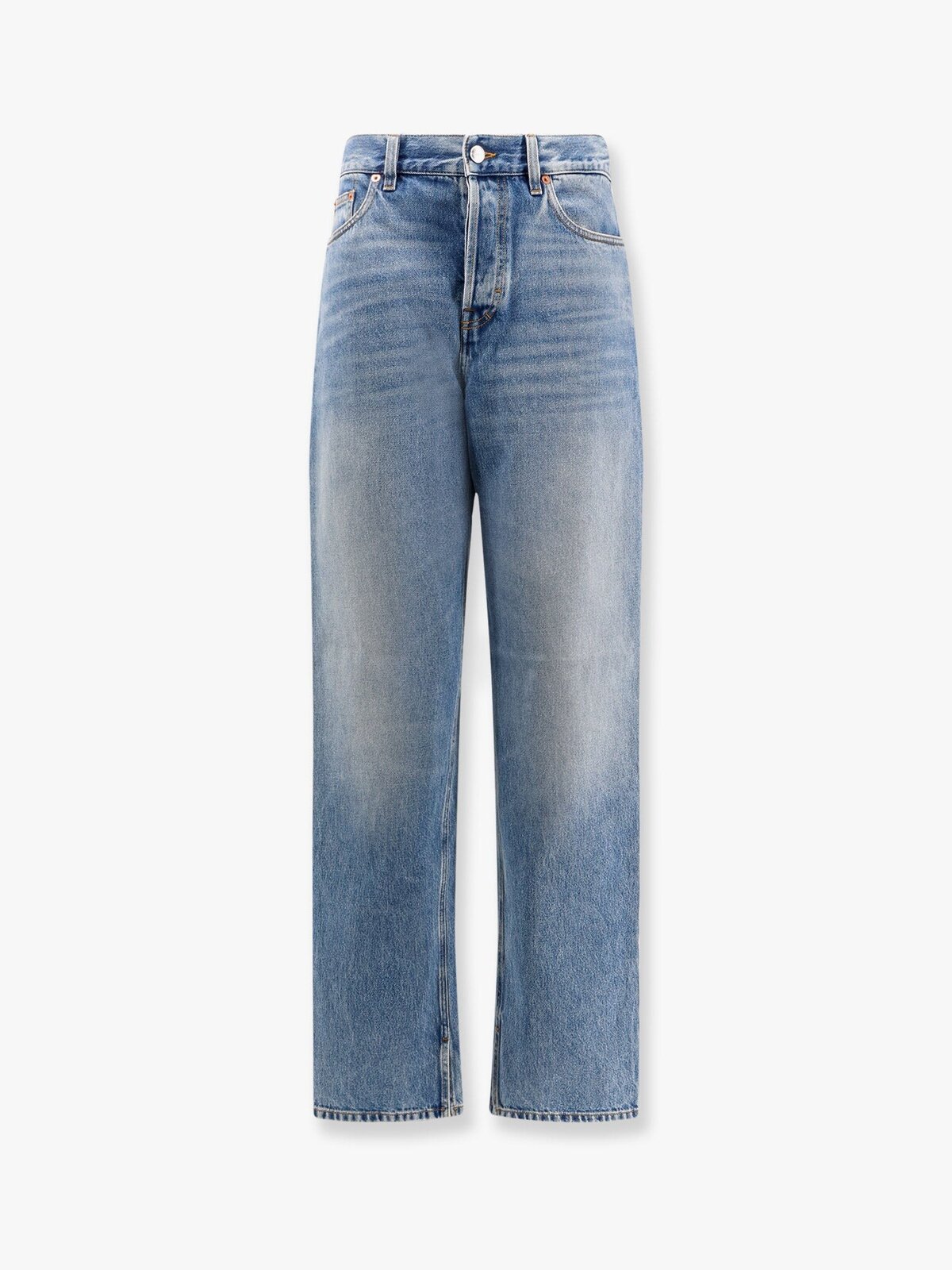 Boyfriend Jeans With Gucci Rosso Ancora Tag