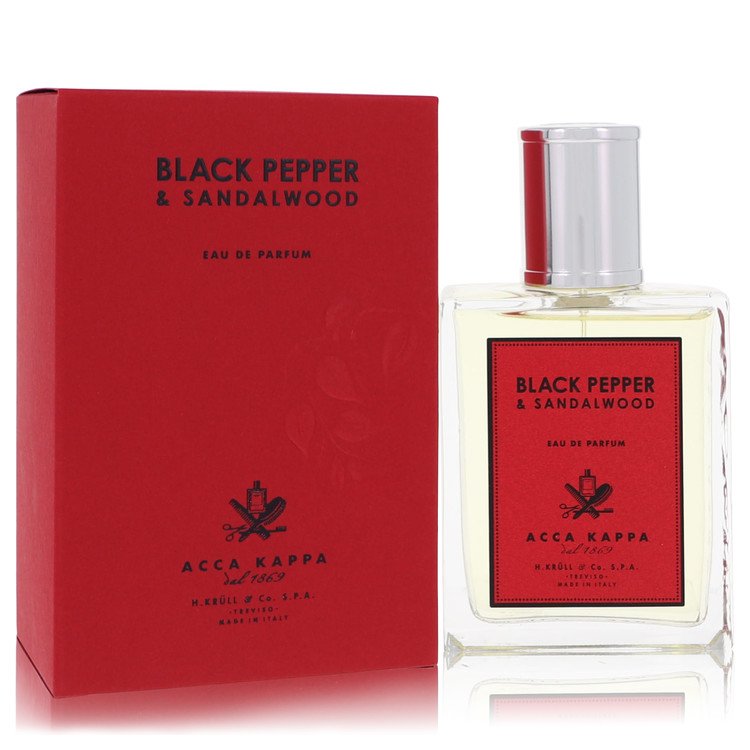 Black Pepper & Sandalwood By Acca Kappa - Eau De Parfum Spray 3.3 Oz