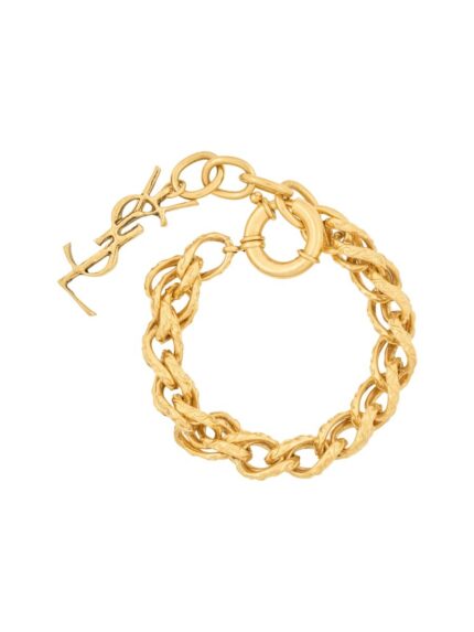 Saint Laurent BRACCIALE CON CIONDOLO CASSANDRE