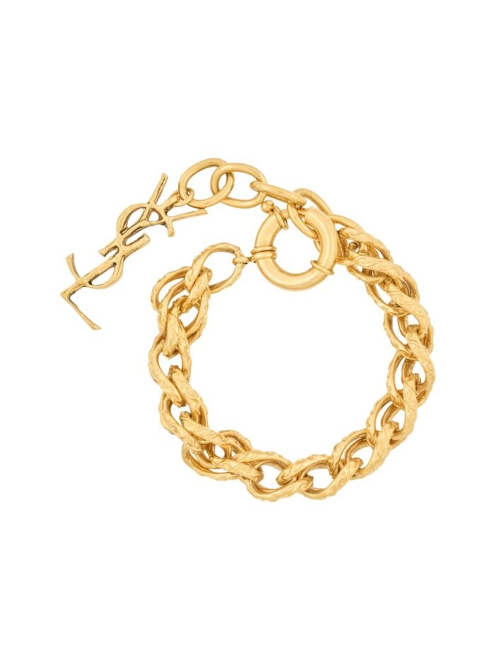 saint laurent bracciale con ciondolo cassandre Saint Laurent BRACCIALE CON CIONDOLO CASSANDRE