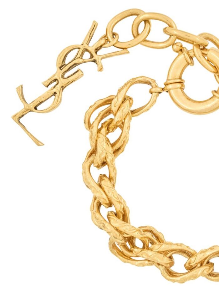 Saint Laurent BRACCIALE CON CIONDOLO CASSANDRE