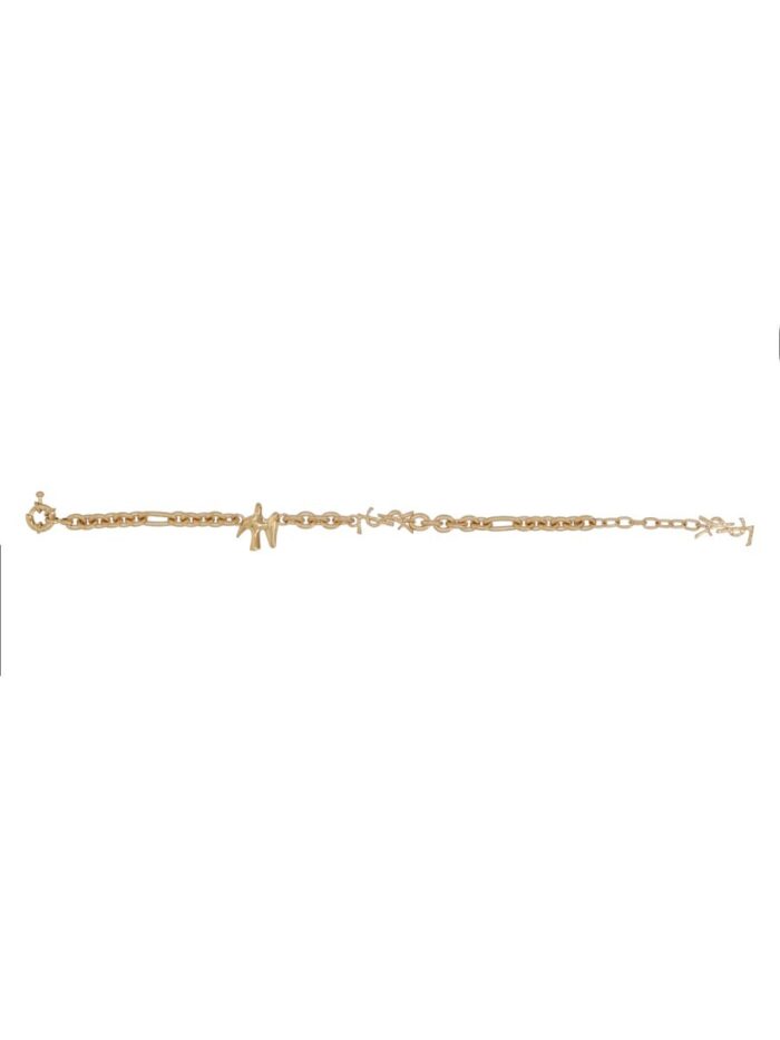 Saint Laurent Bracciale Con Colomba E Cassandre